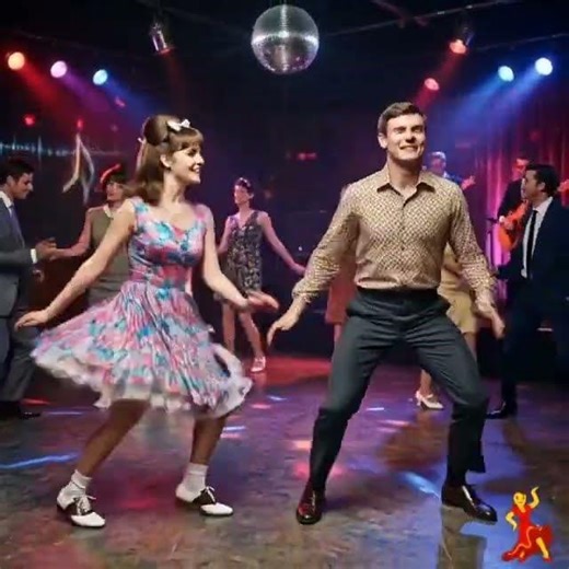 Paar tanzt / couple ist Dancing Twist