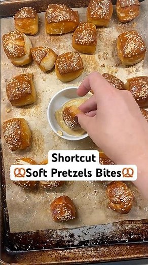 How to Make Quick Soft Pretzel Bites #recipe