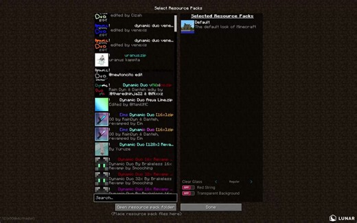 史上最全的Dynamic Duo经典材质包全家桶发布！(130+ Packs)