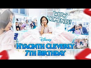 ❄️ Hyacinth Cleverly Turns 7 | Frozen-Themed Birthday | Captured by G&B Creatives
