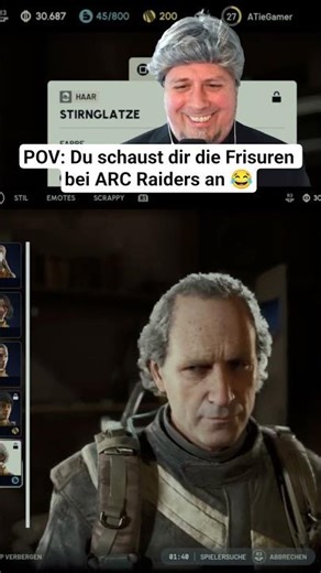 Best Hairstyles at ARC Raiders 😂 (Twitch: ATieGamer) #arcraiders #extractionshooter #atiegamer