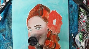 How to paint a realistic portrait using acrylic paint – Видео Dailymotion