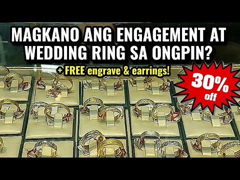 ONGPIN JEWELRY SHOP WEDDING RINGS AND ENGAGEMENT RINGS PRICES
