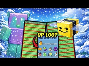 I Completed Honey Bee & Gummy Bear’s Quests.. (BSS Beesmas 2026) (15/16)