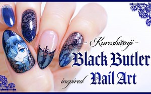 【 Nailbees】 黑执事 夏尔 美甲教程