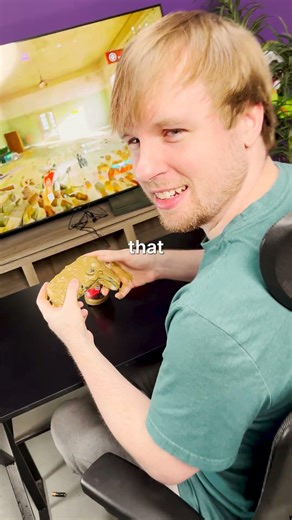 What did you do to that controller?! 😂🧐