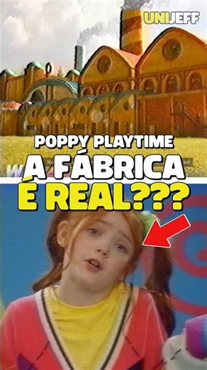 A fábrica de Poppy Playtime existe na vida real? #poppyplaytime