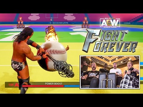 AEW Fight Forever Mini Games! (w/ Britt Baker & Adam Cole!)