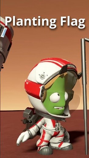 Kerbal Animations in KSP2 Short