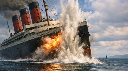 Why RMS Lusitania shook violently at sea, the propeller physics and resonance that plagued a legendary ocean liner