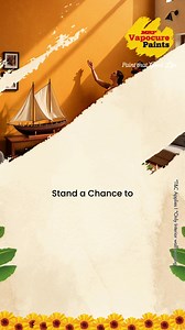 Stand a chance to win a free interior wall painted by MRF Vapocure Paints!🤩 This Onam, let joy and colour fill your home🌟 10 lucky winners will receive a free interior wall painting🎉 Give your home the festive glow it deserves Click “Sign Up” to submit your entry. *This contest is only for Kerala | MRF Vapocure Paints