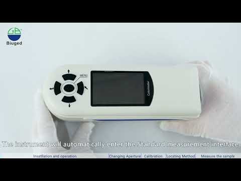 Aadarsh Technologies - BGD 556 Precise Computer Colorimeter Operation