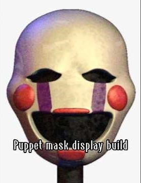 Puppet mask display build #fnaf2 #fnafart #fyp #shorts