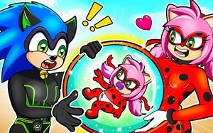 索尼克创造的受孕工厂发生爆炸，索尼克却意外怀孕生下小电视仔！