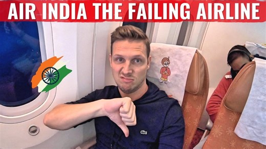 1.5M views · 14K reactions | Review: AIR INDIA 787 in Economy Class - The FAILING Airline! | Josh Cahill | Facebook