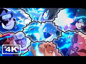 All Lightning Style Jutsus & Ultimate Jutsus (4K 60fps) Naruto Storm 4 Next Generations