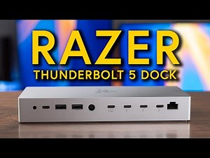 Razer Mercury Dock: Thunderbolt 5 Power, NVME Storage Slot, and More!