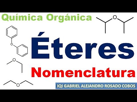 Ethers. Organic Chemistry Nomenclature.