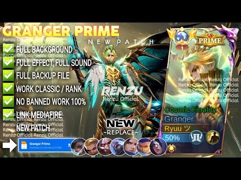 Script Skin Granger Prime No Password | Full Effect Voice | Patch Terbaru