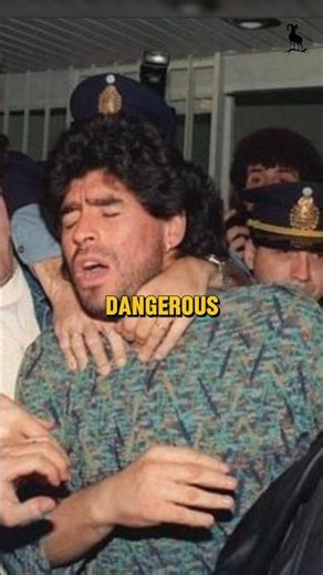 How Maradona Accidentally Ended Up Partying in a Mafia Prison 😯🔥 #shortsfeed ##shorts #football