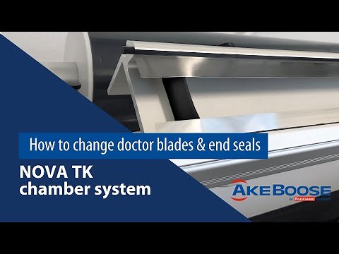 Easy & fast: How to change doctor blades & end seals in NOVA TK chamber systems!