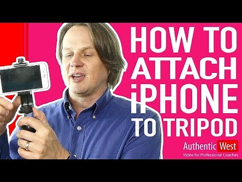 How to Attach your iPhone to a Tripod | Brighton West Video