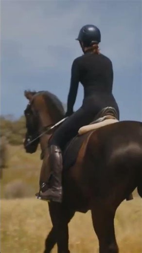 Girls Run the World 🐎✨ | Woman Riding Horse in Nature (Beyoncé Vibes)