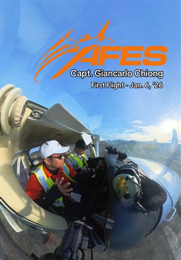 Another day, another first flight! Welcome to the skies, Capt. Giancarlo Chiong 🫡 #mcortencio #tiktokaviation #flyafes #pilotsoftiktok #cebu