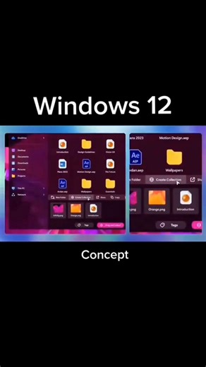 犯Windows 12 Concept by Avdan  #tech #news #windows #concept #funny | Tom's Guide France | Facebook