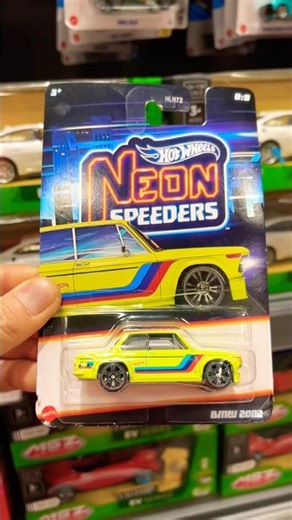 Hot Wheels Neon Speeders BMW 2002 Diecast #shorts #hotwheels #bmw #2002
