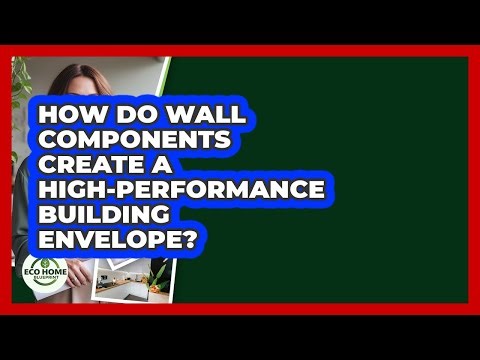 How Do Wall Components Create A High-performance Building Envelope? - Eco Home Blueprint