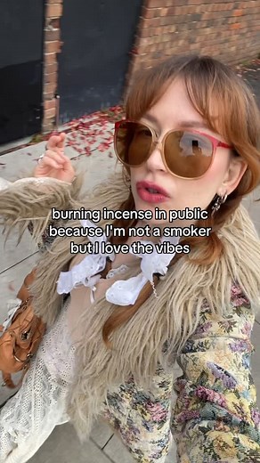 Ocean LeClair on Instagram: "unparalleled whimsy what of it 🕯️ #witch #london #autumn #whimsygoth"