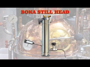 Use your Boka Liquid Management Column as a Pot Still.