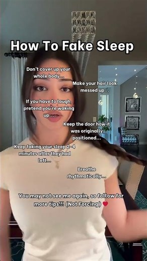 Try These Genius Ways To Fake Sleep!