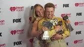Kouvr Annon and Alex Warren attend the 2026 iHeartRadio Music Awards...