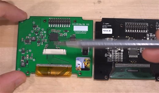 TNP #19 - 拆解和维修Keysight U1253B安捷伦U1253B 更换OLED替代屏幕驱动板