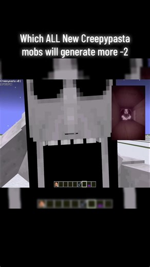 New Creepypasta Mobs: Which Will Generate More?