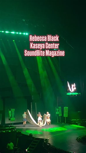 Rebecca Black opening for Katy Perry in Miami 🎤 Orange County Singer-songwriter Rebecca Black @msrebeccablack live at Kaseya Center @kaseyacenter in Miami, Florida. ✨️ See more LIFETIMES tour on soundbitemagazine.net 📲 Link in Bio 📲 What are your favorite Rebecca Black songs? ✍️ #rebeccablack #katyperry #miami #miamifl #miamibeach #southflorida #kaseyacenter #Brickell #wynwoodmiami #miamiheat #itsfriday #popmusic #fyp #miamilove #onlyindade #miamidade #miamilove #miamivibes #miaminights #live