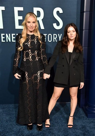 Billie Lourd and Leslie Grossman Attend 'Monsters' Premiere • CelebMafia