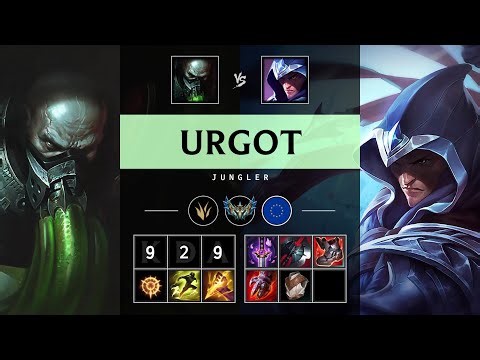 Urgot Jungle vs Talon - EUW Challenger Patch 25.18