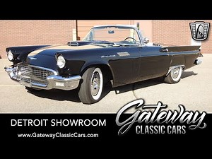 1957 Ford Thunderbird Convertible For Sale Gateway Classic Cars of Detroit Stock#1728