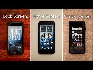 My Clean & Minimal iOS 26 Setup on iPhone SE 3!