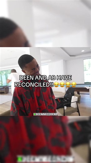 This is really how bros get over differences. No talking, once a joke fly, we good.😂 #deenthegreat #adrienbroner #viral #movie