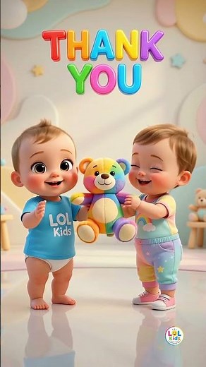 Learn English Greetings for Kids 👋 | Hello, Please, Thank You, Sorry, Bye & More