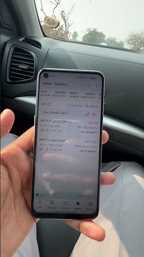 11 Nov Nifty50 Trade | Option Selling 2025 | Option selling strategy zero loss￼