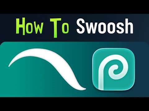 How to Make Swoosh Shapes in Photopea