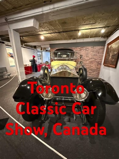 Toronto Auto Show 5319 Classic Car feel the character instantly?#canadaontheroad