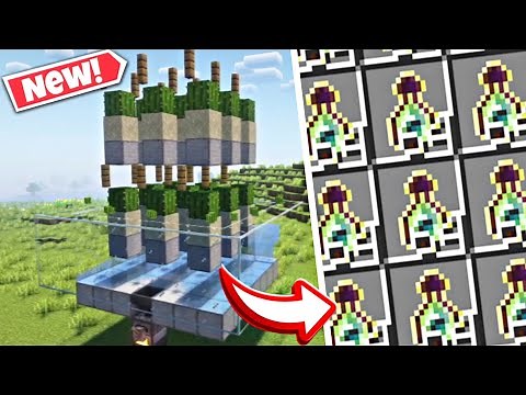 Minecraft 1.21 : The Working Simple Unlimited {Cactus Xp Farm} || Easy Tutorial Bedrock,Java,Xbox