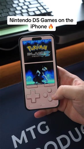 Nintendo DS Games on iPhone: Play Pokemon Black Version 2 with Delta Emulator!