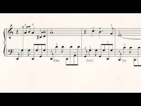 Partitura de Acordeón: Solamente Una Vez